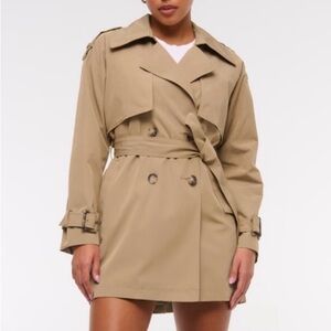 Brand new abercrombie trench coat